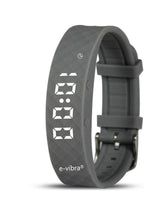 e-vibra potty training watch front view in gray for discreet reminders