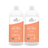 Earth Mama Sweet Orange Baby Wash bottle for gentle family cleansing