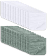 Ease Cubs muslin burp cloths large soft closeup shows gentle baby texture.