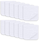 Ease Cubs muslin burp cloths soft-closeup highlights cozy fabric for newborn comfort.