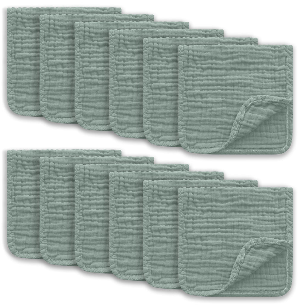 Ease Cubs muslin burp cloths soft texture ideal for baby's delicate skin and comfort.