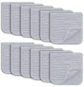 Ease Cubs muslin burp cloths soft-touch protection during feeds.