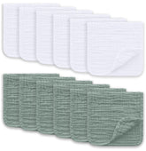Ease Cubs muslin burp cloths soft-touch protect baby during feeds.