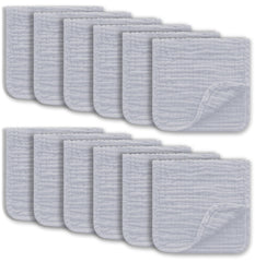 Ease Cubs muslin burp cloths soft-touch protection during feeds.