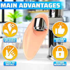 Toddler faucet extender easy-install design avoids tools for quick setup
