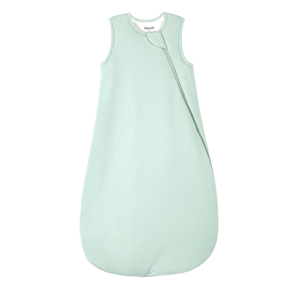 EasyFi bamboo sleep sack outer fabric softness enhances gentle touch for babies.