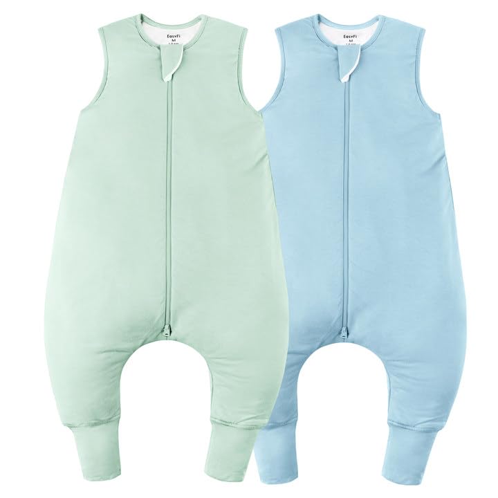EasyFi Bamboo Sleep Sack fabric close-up shows soft, breathable material great for sensitive skin.