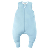 EasyFi bamboo sleep sack blue front view—buttery-soft fabric for cozy nights.