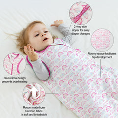 EasyFi sleep sack zipper protector close-up emphasizes face safety and gentle opening