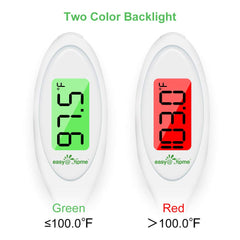 Easy@Home EMT-A12 underarm use highlights comfortable home monitoring.