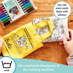 eatsleepdoodle Storybook print-reverse shows handwriting practice and creative storytelling
