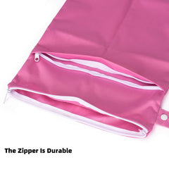 eaxin inside two pockets wet-dry separation keeps items organized and mess-free