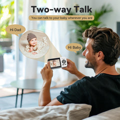 ebemate 2.8-inch display provides quick home viewing at a glance.