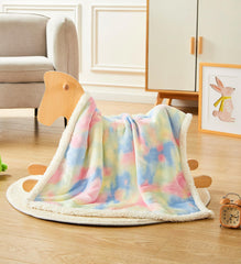 ECHERY blanket 30x40 laid flat, ready for baby sleep or travel warmth