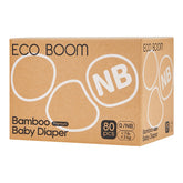 ECO BOOM Preemie Diapers top sheet offers ultra-soft newborn comfort.