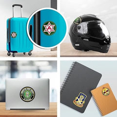 American Vinyl weatherproof sticker with eco-friendly inks for durable outdoor use