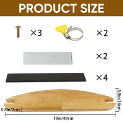 ECOGREDA adjustable height footrest for growing children’s comfort.