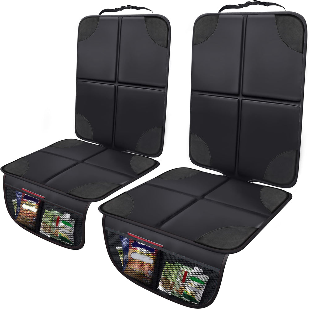 EcoNour car seat protector 2-pack backseat coverage shields against wear.