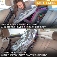 EcoNour seat cover protects from dirt and stains