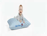 Eden Sleep toddler travel pillow case front view highlights soft cotton and gentle touch