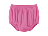 EEOST diaper cover pink XL worn on model for discreet all-day comfort