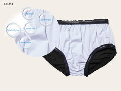 EEOST adult swim diaper soft inner layer delivers gentle comfort against skin.
