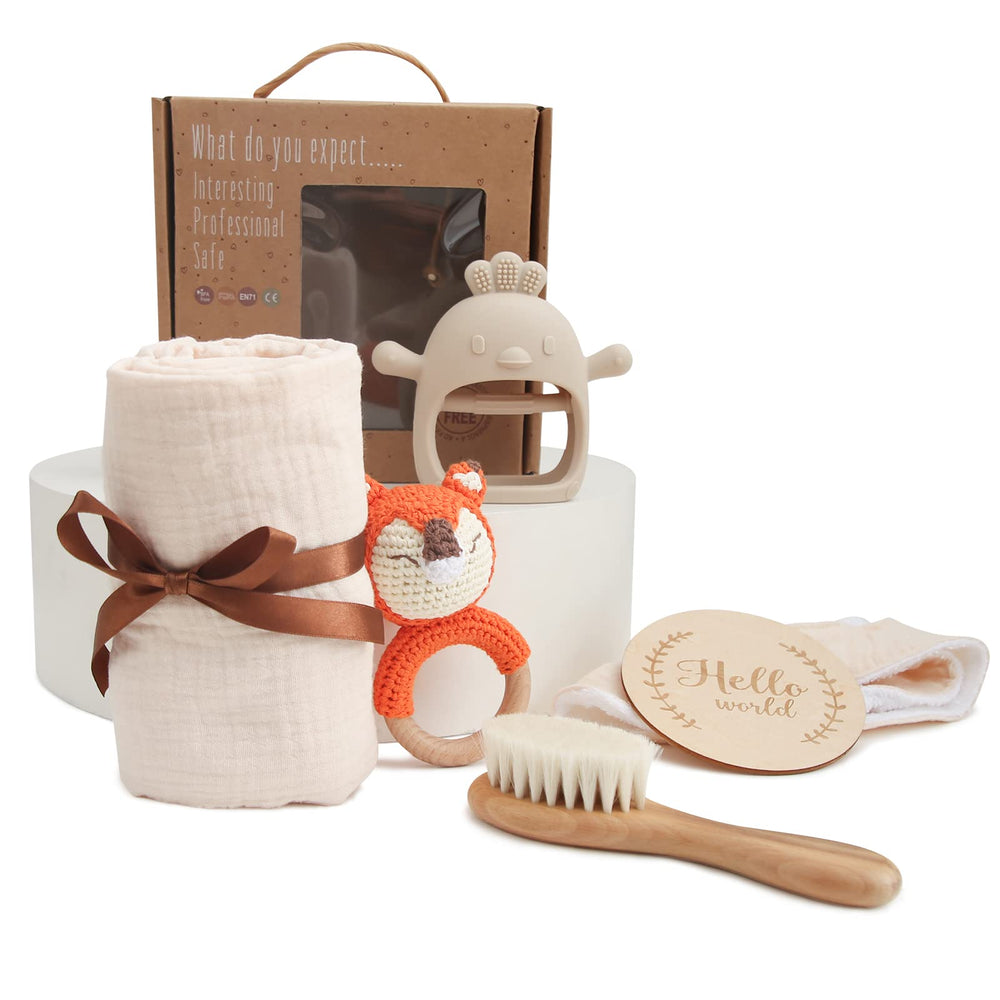 EERKEOD baby gift box in neutral tones suitable for nursery display and gifts