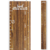 Eersida growth chart wall-wooden-ruler for height tracking and memories.