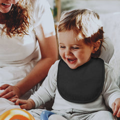 Egmao Baby Snap Bibs colorful designs coordinate with outfits for everyday wear.