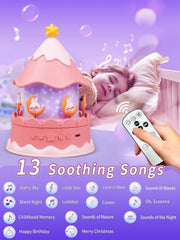 Eigther 21-film projector night light offers dreamy themes for storytime.