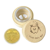 Eiohiuy Tooth Fairy Box wood keepsake: durable childhood milestone