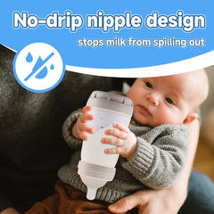 Eiszhjk baby-feeding comfort nipples deliver a natural feel.