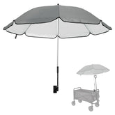 Eiszhjk UPF 50+ wagon umbrella canopy shade for all-day sun protection.