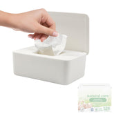 Eiszhjk wipes dispenser showing Huggies compatibility for quick diaper changes
