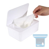 Eiszhjk wipes dispenser enables one-handed access for quick, convenient home use.