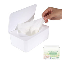 Eiszhjk Wipes Dispenser with one-handed access for quick, mess-free bathroom changes.