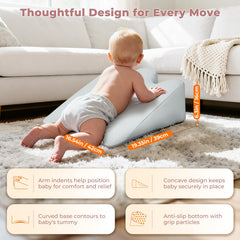 EKEPE Nursing Reflux Prop memory-foam core provides soft, stable support.