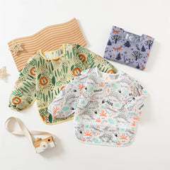ElecMotive baby smock uses waterproof soft fabric to protect clothes