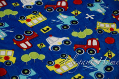 Elegant Home borrego print sherpa blanket for crib or toddler bed warmth.