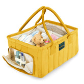 Eleghaunt diaper caddy top view emphasizes stability and quick item access