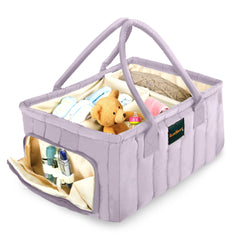 Eleghaunt baby diaper caddy top view for quick, stress-free diaper changes and easy access