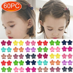 Elesa Miracle flower clips 60pc set in gift box, convenient storage