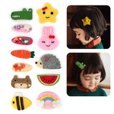 Elesa Miracle hair clip animal pattern 1 secures tidy toddler hair with quick snap