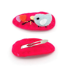 Elesa Miracle hair clip animal pattern 4 gentle metal grip for secure hold