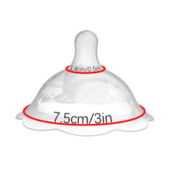 Elfzone nipple shields hygienic packaging keeps shields clean.