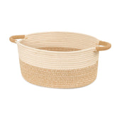 ELIDANTE woven basket stores toys for a neat, accessible playroom.