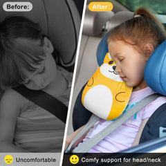 EllaSeek seatbelt cover kids dino adds comfort and belt protection during rides