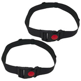 ELLENTAE high chair straps product shot with 2-point safety design