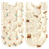 EllieHouse baby bibs 10-pack lilac-patterns protect clothing during drool and teething messes.