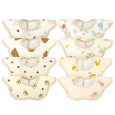 EllieHouse Primrose bibs multi-color design helps manage drool and spills